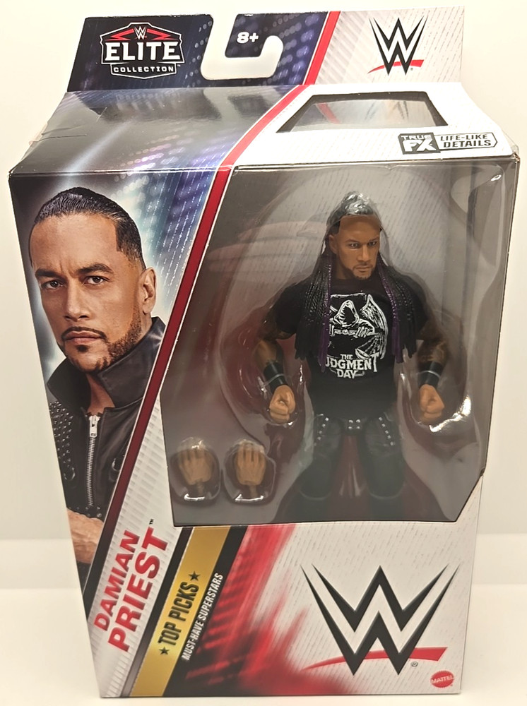 WWE Elite Collection Damian Priest Top Picks: 2025 Wave 3 Action Figure Mattel