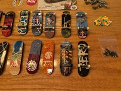 19 TechDeck Skateboards Finger Boards and Accessories shown In Pics A5