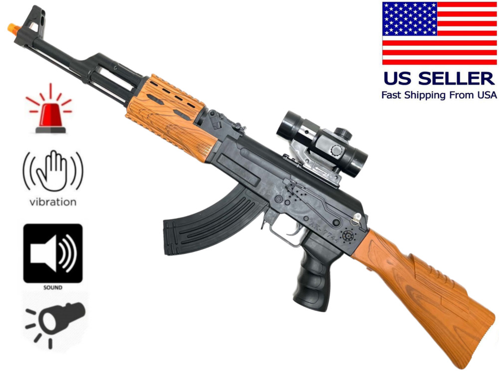 Toy Gun AK- Style Battery Operated
