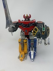 Vintage 1993 Mighty Morphin Power Rangers Megazord Deluxe Set 2260 w/ Box Manual