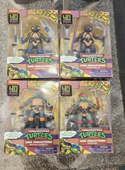 Teenage Mutant Ninja Turtles 1988 Remastered 40th Anniversary Figure Set (4) NEW