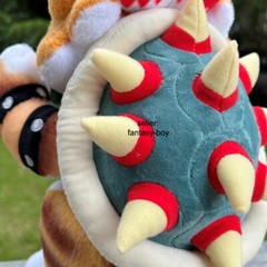 28cm High Quality Super Mario Plush Cat Bowser Koopa Boss Stuffed Toy Soft Doll