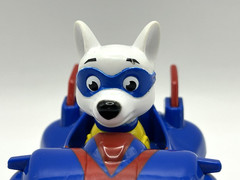 Paw Patrol Racer Apollo Super Car Rescue Vehicle Rare