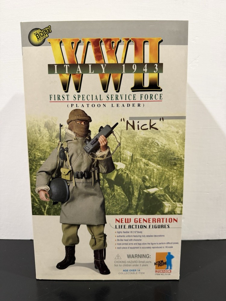 1/6 Dragon Nick First Special Service Force WW2 Italy 1943 Platoon Leader