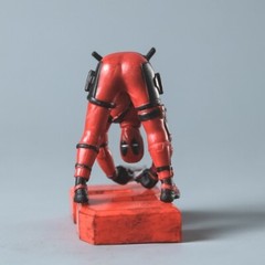 Deadpool Car Interior Figure – Dashboard Anime Decoration Action Figure for Fans