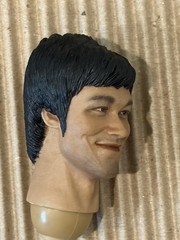 **PICK 1** 1/6 12″ Bruce Lee Kung Fu Hot Toys Enterbay Head Sculpt Action Figure