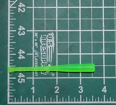 Custom Resin Green Construct Baseball Bat 1:10 Scale Green Lantern Mcfarlane