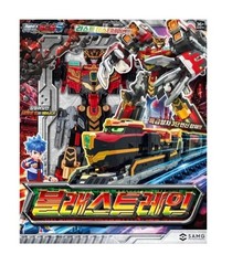 Metal Cardbot S BLASTRAIN Blast Train Red Transforming Robot Diesel Trains 2025