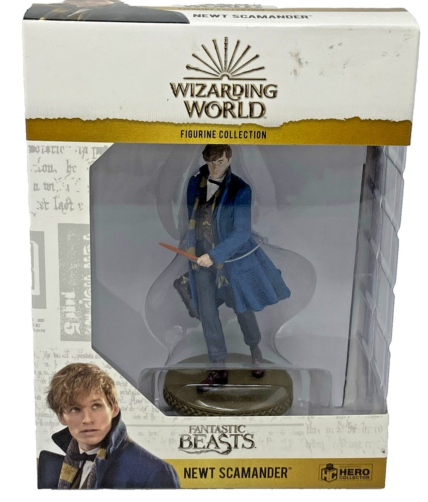 2019 Eaglemoss Fantastic Beasts Wizarding World Newt Scamander Figurine Unopened
