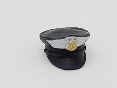 Police Officer Hat 1/18 scale – Boss Fight Studio HACKS Vitruvian Armory