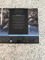 Star Wars Black Series Exclusive Plo Koon Clone Commander Wolffe New Sealed 2 Pk