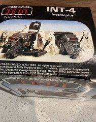 STAR WARS 1983 INT-4 MINI RIG SEALED BOX TRI LOGO PALITOY MECCANO CLIPPER