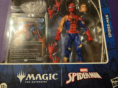 Marvel Legends Spider-Man Magic: The Gathering Figure And Card Hasbro