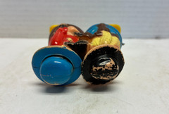 F4 VTG Marx Hard Plastic Dancing Couple & Gunslingers Ramp Walkers 1950’s