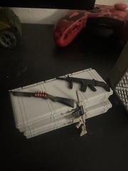 Action Figure Weapons Case Fully Functional Lid, Hobby Parts, Multiple Scales