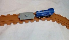 Train Tracks Blue Train Engine 4501 and Wheels Magnetic Ends Acrylic M12013