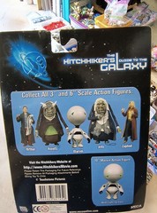 NECA Reel Toys Hitchhikers Guide To Galaxy JELTZ ZAPHOD Action Figures Rare NEW