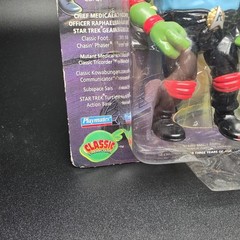 1994 TMNT Chief Medical Officer Raphael Vintage Turtles MOC Sealed Star Trek
