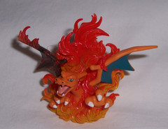 MEGA Charizard Figure Flame Fire Pokemon TCG Official X/Y Evolution 3″ 2016