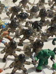 Fistful Of Power Lot Mini Action 127 Figures Moose W Wear Collection Fist Full