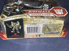 2008 Transformers Revenge Of The Fallen Sideways Decepticon Action Figure Sealed