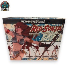 Dynamite Red Sonja 45TH Ann. Statue B&W Berserker Artist Proof #23/49