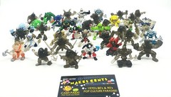 Lot Of 39 – Fistful Power Mini Figures By Moose Toys Bulk Fist Full 25c K-Mart