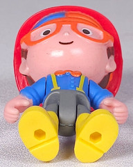 Blippi Firefighter Action Figure 2.5” Kiddo Jazwares Fireman 2019 TV Show Toy