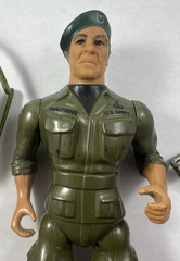 1986 Coleco Rambo Force of Freedom COLONEL TRAUTMAN w/ Accessories – Incomplete