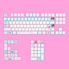 Needy Streamer Overload Ame KAngel Keycaps