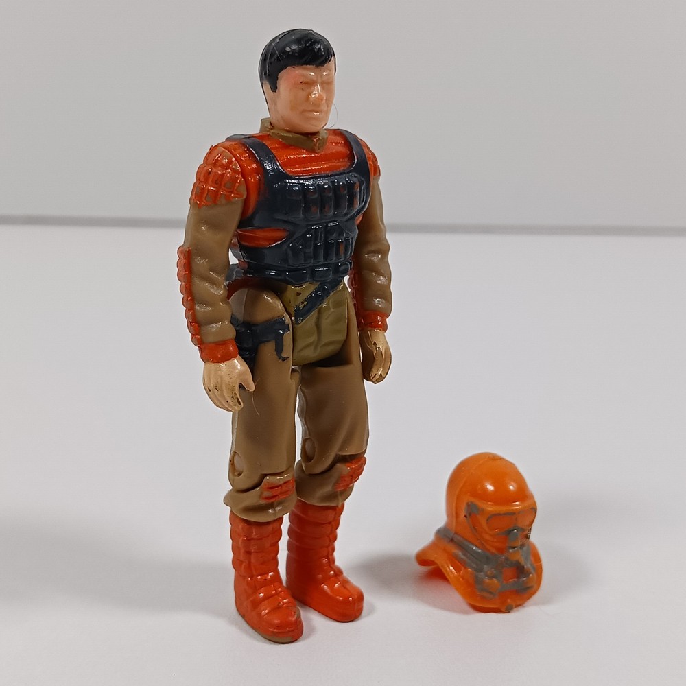 Vintage 1985 Kenner M.A.S.K. Bruce Sato Rhino Driver Action Figure w/ Mask