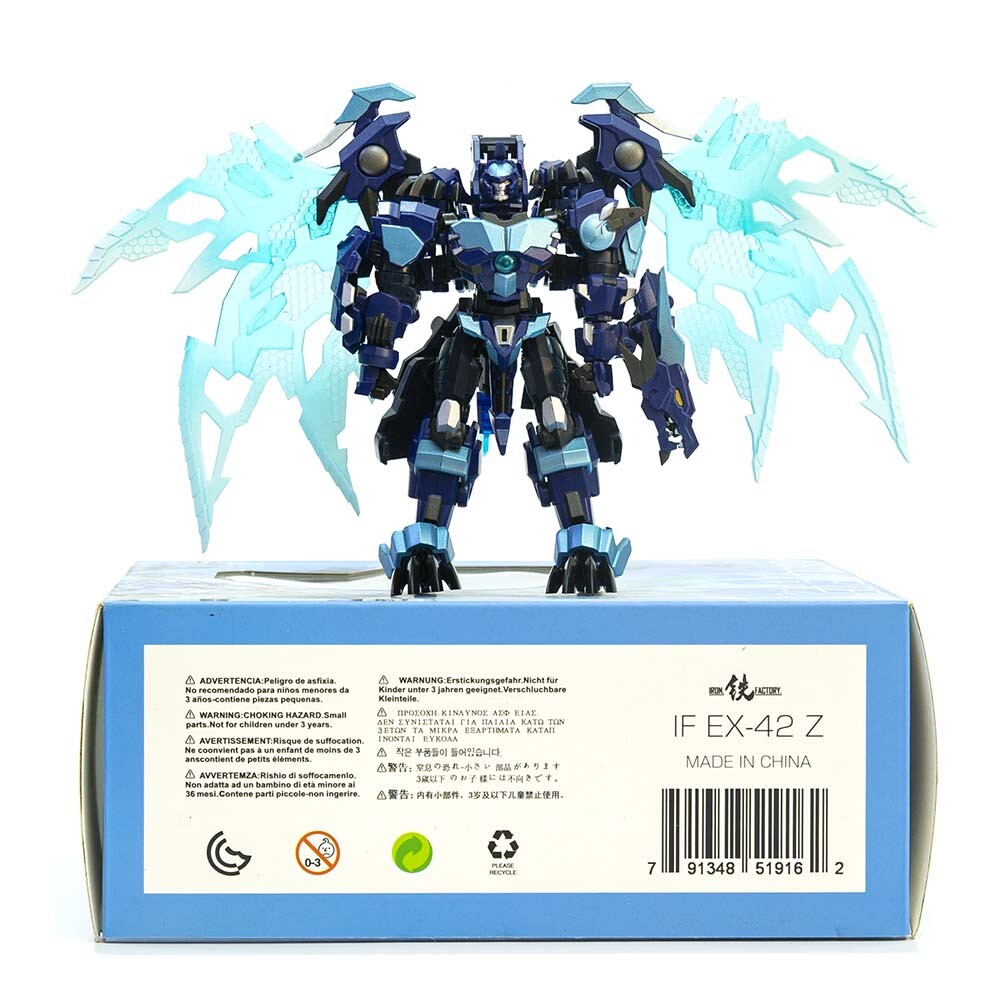 3rd Party Transform Robot IF EX-42Z EX42Z Absolute Zero Cryotek Blue Dragon