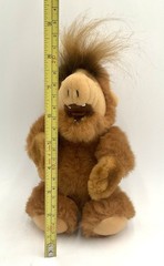 Vintage 1987 ALF Finger Hand Puppet Doll Plush Coleco Alien Productions 8”