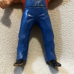 Vintage WWE WWF LJN Superstars Hillbilly Jim Wrestling Figure with Hat