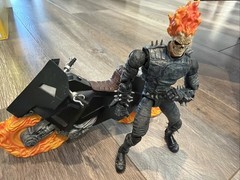 Vintage Marvel Legends Ghost Rider Series 3 ToyBiz 2003 Figure+ Motorcycle