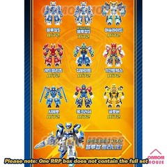 Metal Cardbot S Random Blocks 9 Types of Transformed Robot 4.1″ Korean Toys 2026