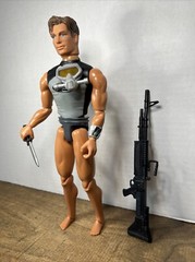 Vintage Mattel 1998 Max Steel Action Figures Doll 12″ With Accessories