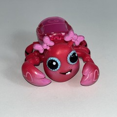 Xia Xia Pets 2″ Loose Pink Hermit Crab Figure Non Working