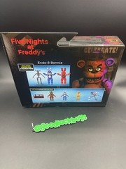 FNAF Five Nights At Freddy’s Endo Series TOY & SYSTEM ERROR BONNIE Figure Set