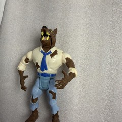 Vintage 1989 Kenner The Real Ghostbusters Wolfman Monster Figure Working