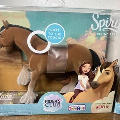 DreamWorks Spirit Riding Free Horse Junipero Flaca Lot Of 2 ToysRus Soft Touch