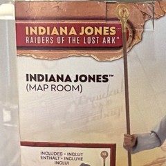 Indiana Jones Adventure Series Map Room Raiders of the Lost Ark Hasbro 6″ Figure