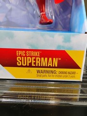 Epic Strike Superman Action Figure DC Toy Ages 4+ Collectible