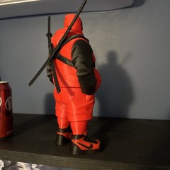 Fat DeadPool 3d Printed Figure 10”