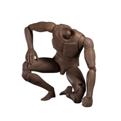 WorldBox 1/6 Soldier Strong Muscle Fitness Spider Male Figure Body Tan Skin Doll