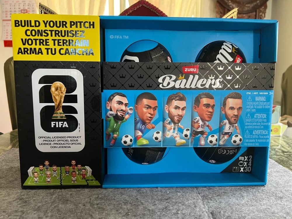 FIFA World Cup 2026™ Ballers Series 1 ZURU 4 Pack Official Licensed Product NEW