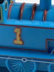 20012 Gullane Mattel Trackmaster THOMAS the Train Engine #1 Birthday Christmas