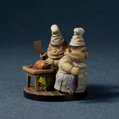 New Little Nightmares the Twin Chefs Model Action Figures Anime Game Periphery