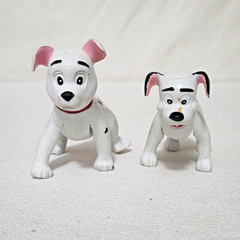 Just Toys Bend-Ems 101 Dalmatians lot of 6 bendy toys (with marks/wear)