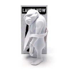 Apologies To BANKSY Laugh Now DIY 6″ Vinyl Figure Toy Monkey Chimp Blank BAD BOX